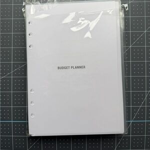 A5 undated budget planner